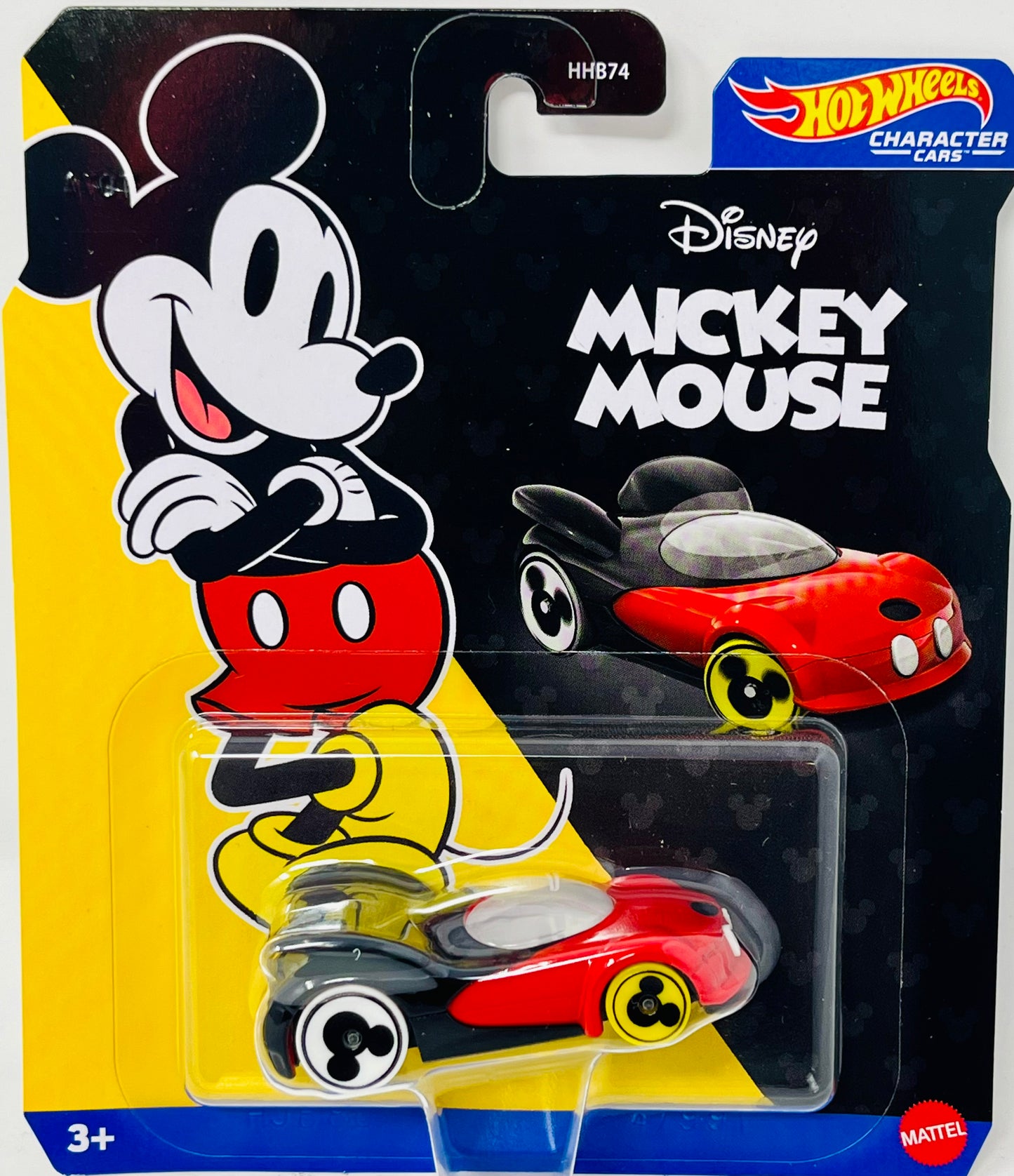 Hot Wheels Licensed Character Car (Disney Mickey Mouse), Gift for Kids 3 Years & up & Collectors