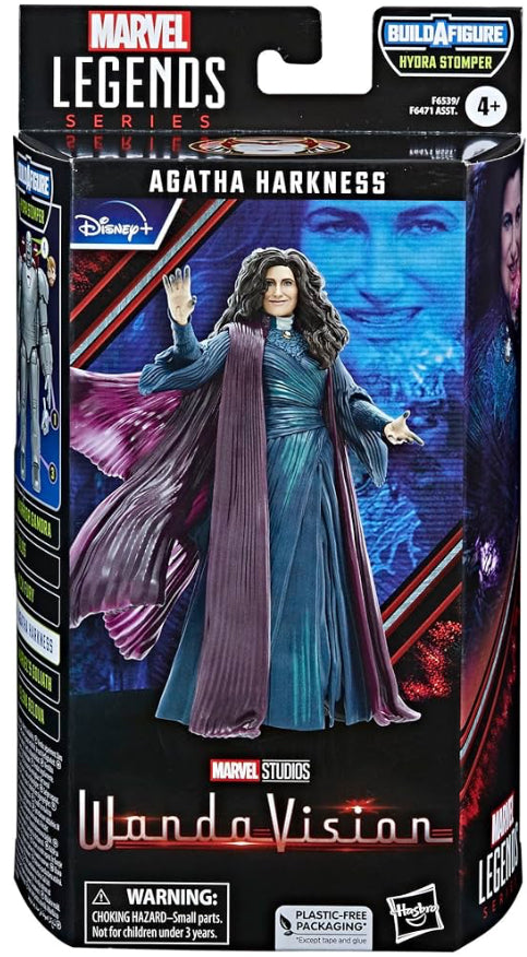 Marvel Legends Series Agatha Harkness, WandaVision Collectible 6-Inch Action Figures, Ages 4 and Up