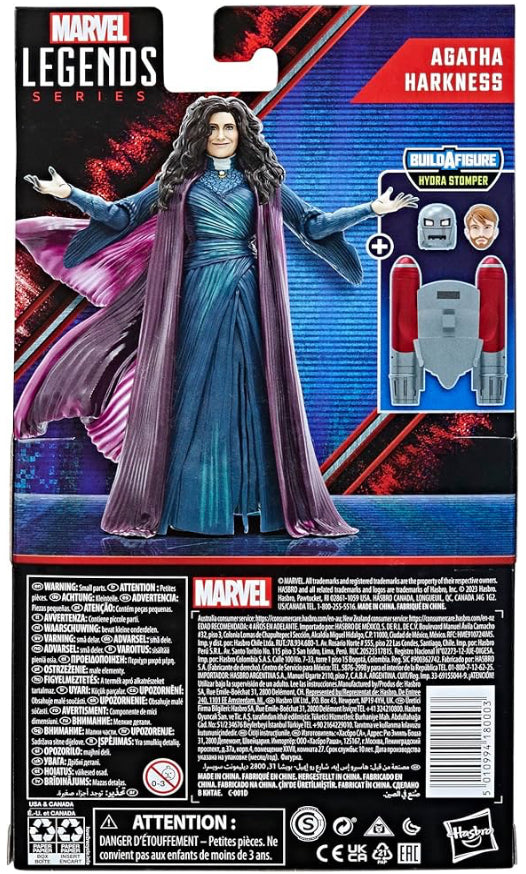 Marvel Legends Series Agatha Harkness, WandaVision Collectible 6-Inch Action Figures, Ages 4 and Up