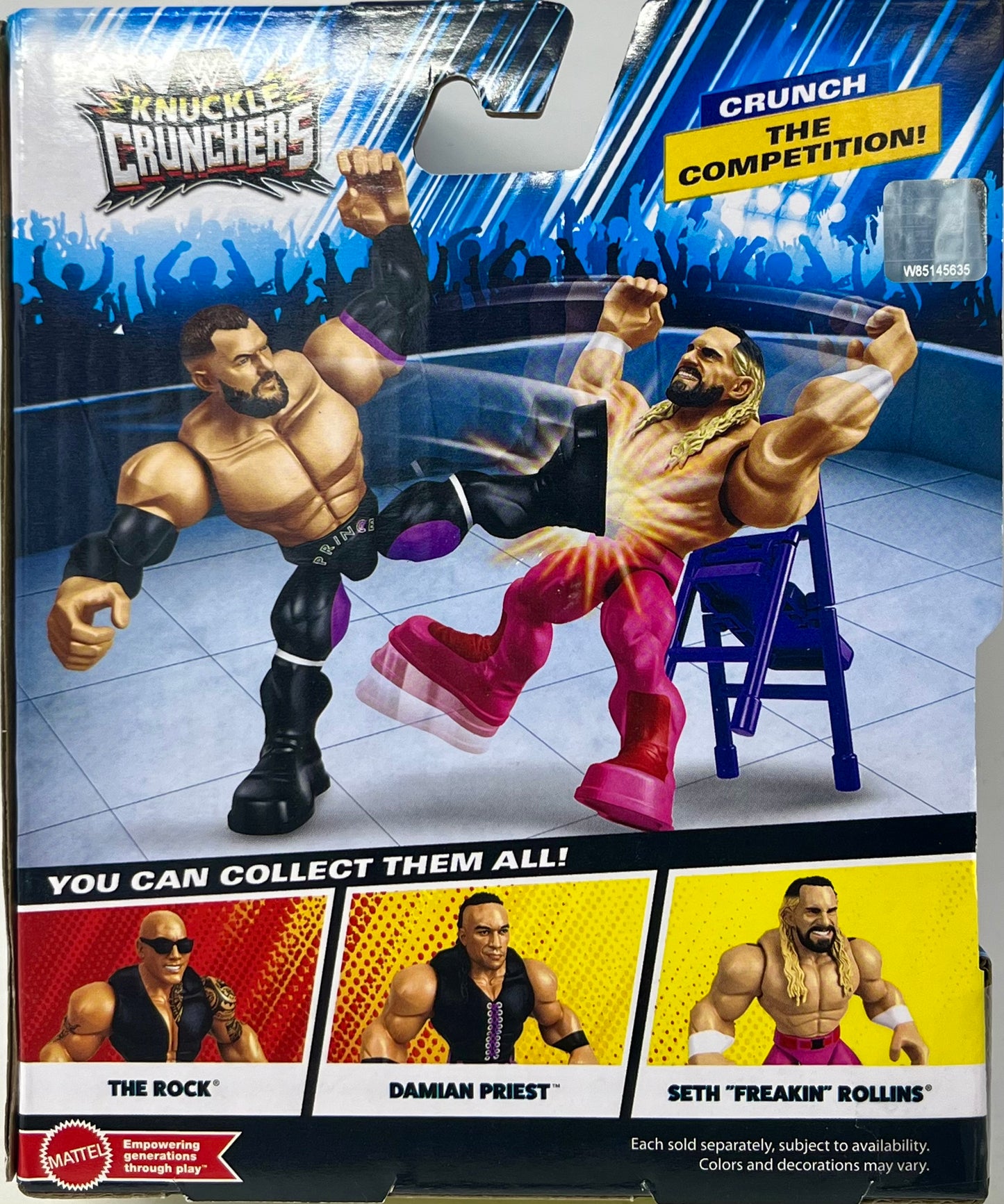 WW Knuckle Crunchers Finn Bálor with Chair