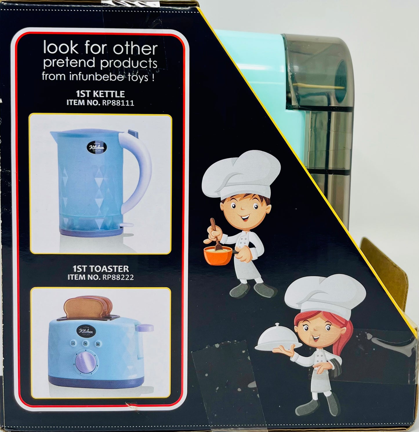 Play and Learn Kitchen Super Chef Microwave Oven