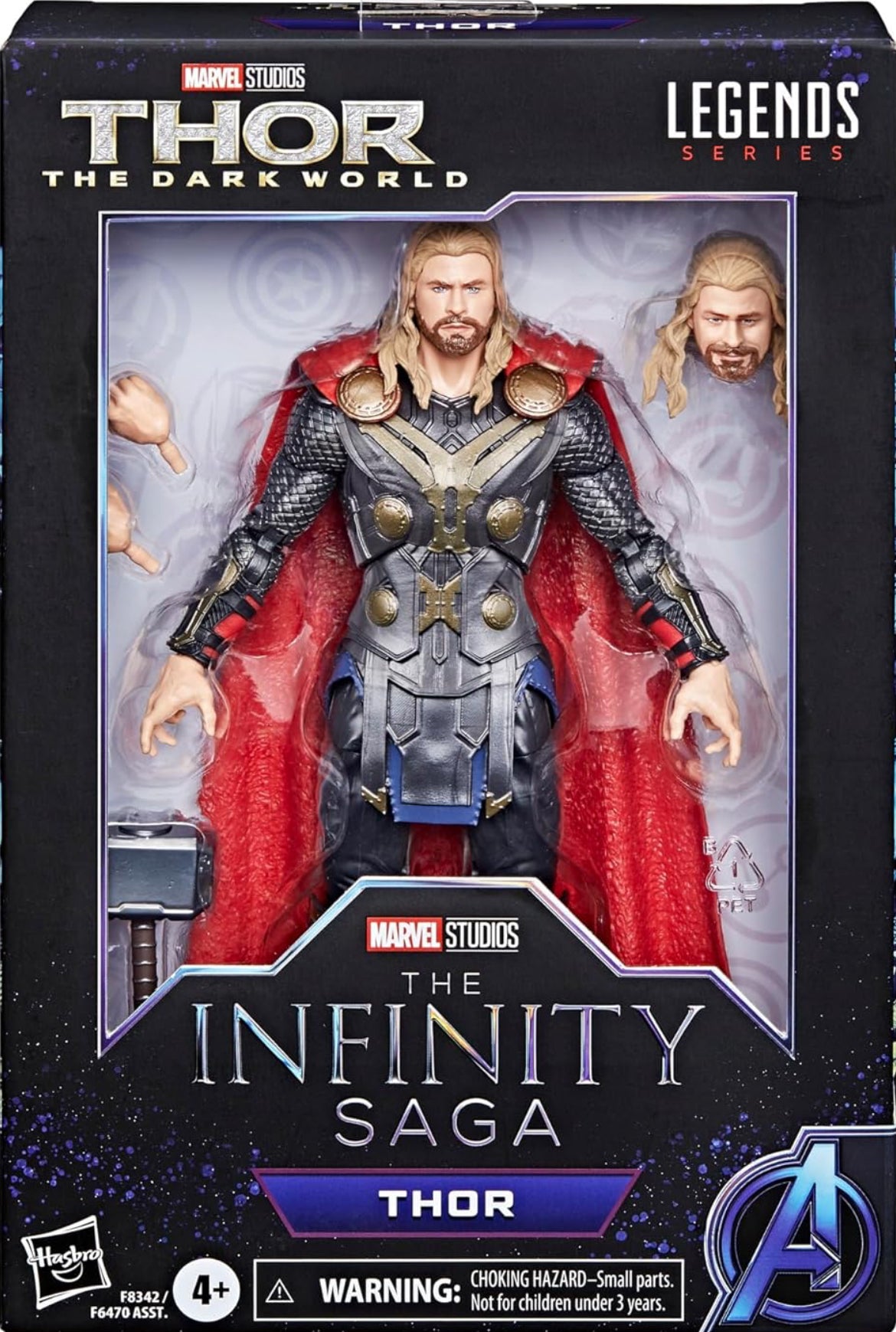Marvel Hasbro Legends Series Thor, Thor: The Dark World Collectible 6 Inch Action Figures, Legends Action Figures