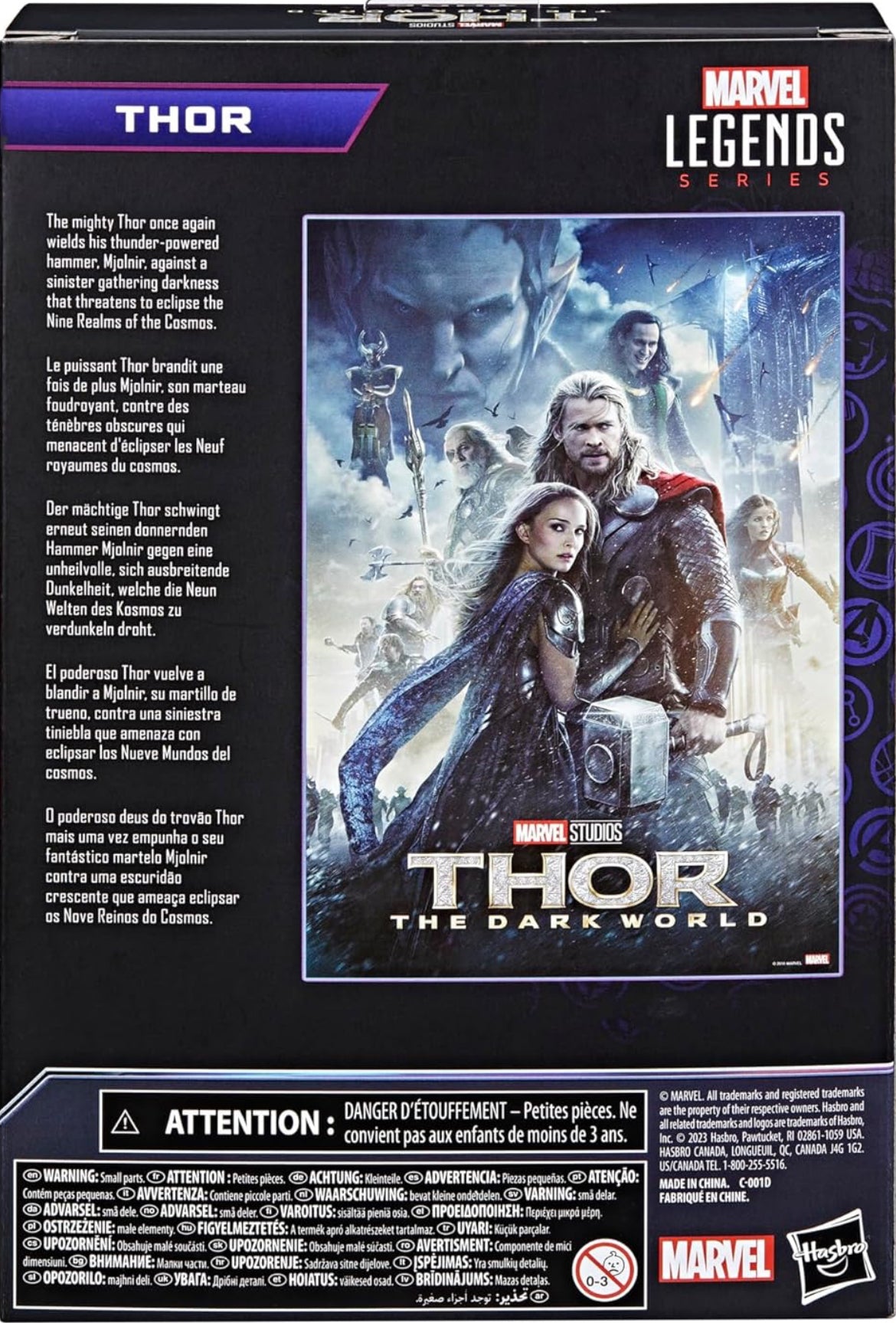 Marvel Hasbro Legends Series Thor, Thor: The Dark World Collectible 6 Inch Action Figures, Legends Action Figures