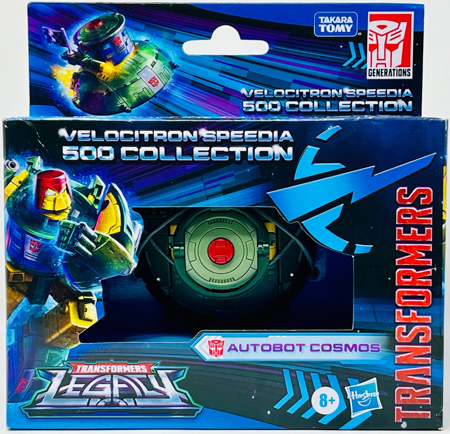 Hasbro Transformers Legacy Cosmos Velocitron Speedia 500