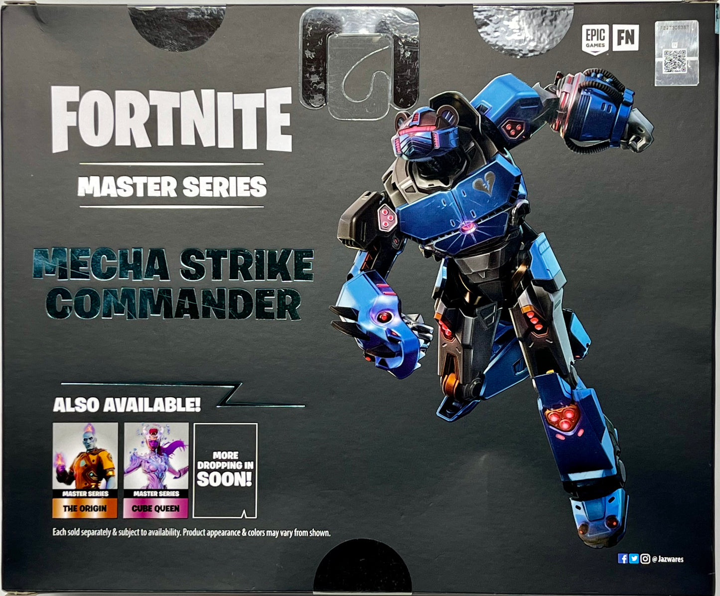 Fortnite Master Series 3 MECHA STRIKE COMMANDER 4" Figure Virtual Item Code
