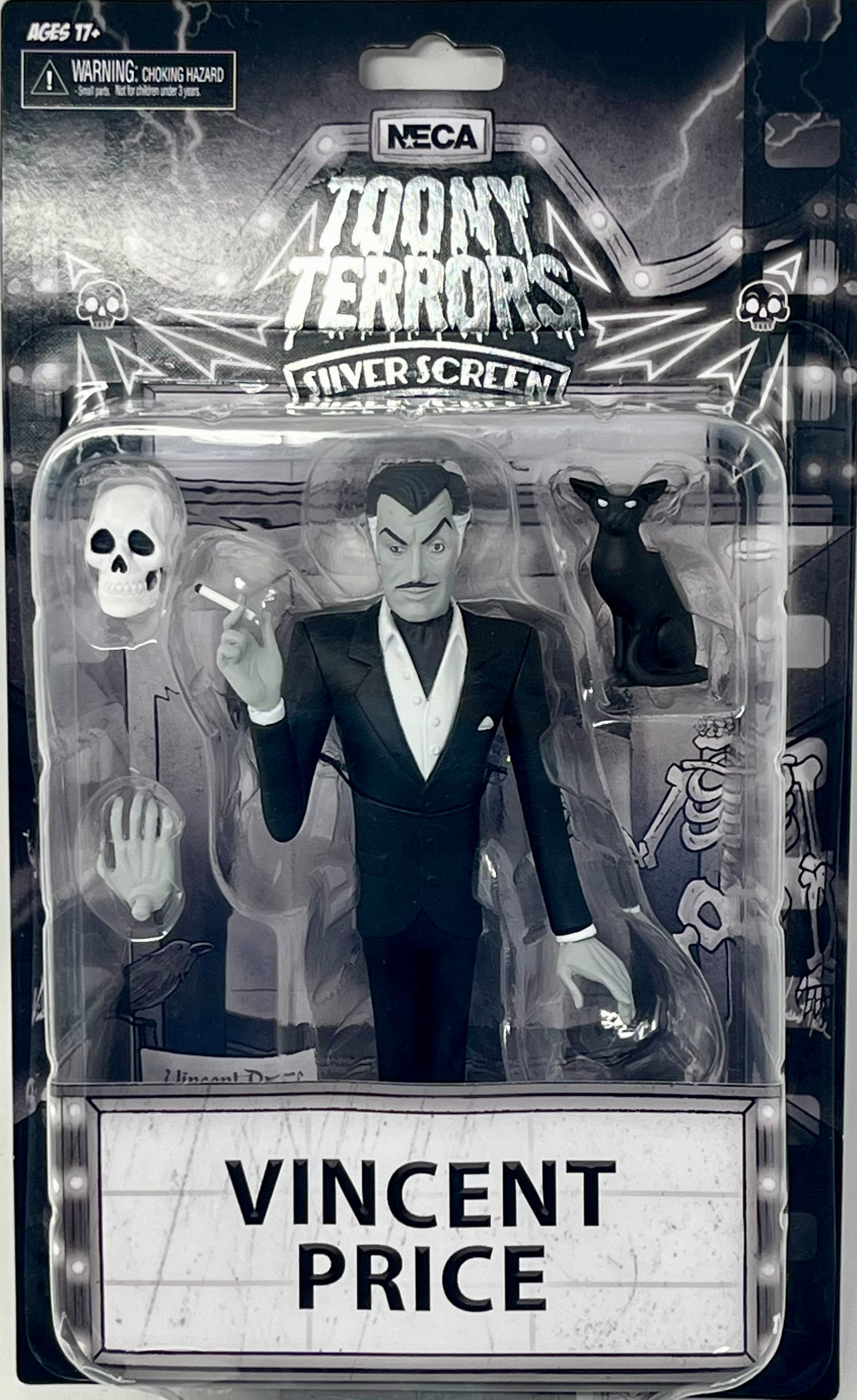 Vincent Price - 6” Scale Action Figure - Toony Terrors Vincent Price Silver Screen Edition