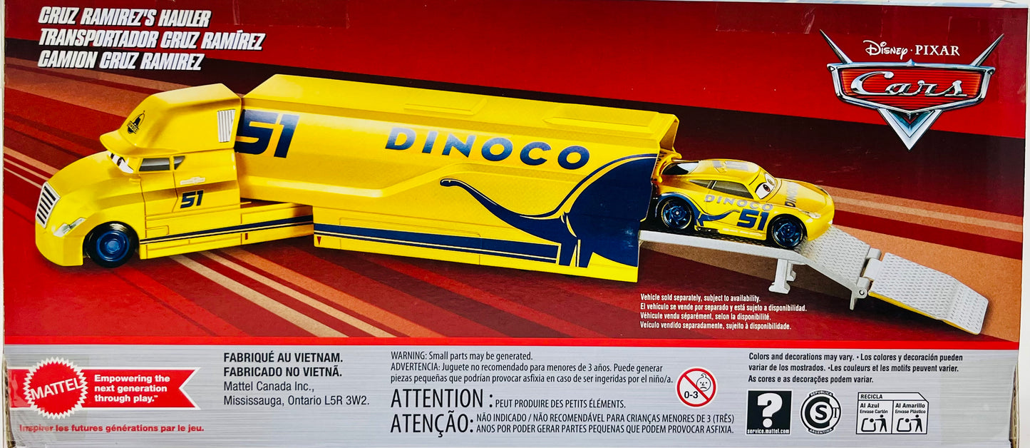 Disney Pixar Cars Cruz Ramirez Hauler