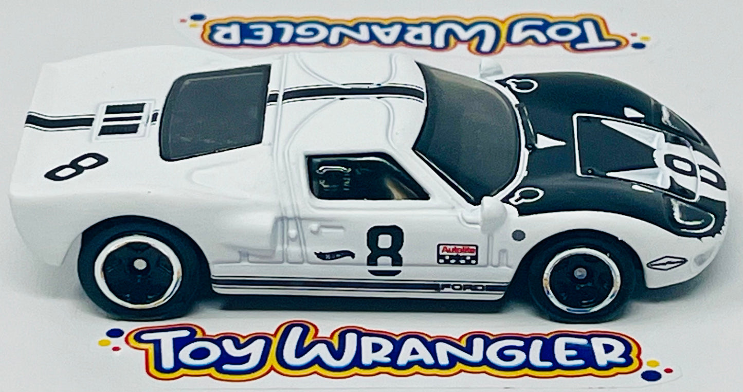 Hot Wheels Ford GT40 Black & White Factory Fresh 12/250