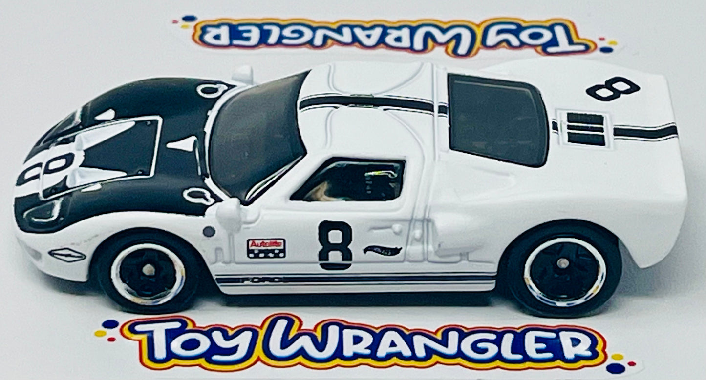 Hot Wheels Ford GT40 Black & White Factory Fresh 12/250