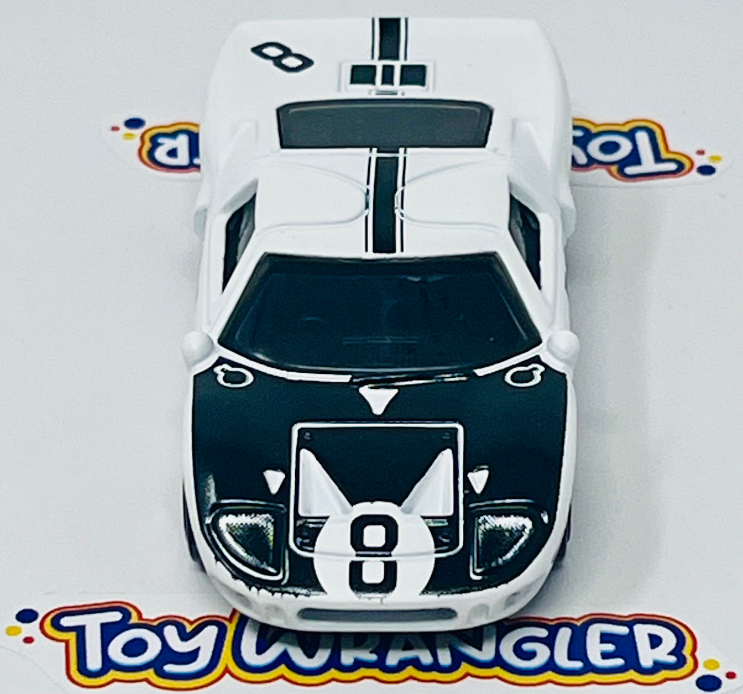 Hot Wheels Ford GT40 Black & White Factory Fresh 12/250