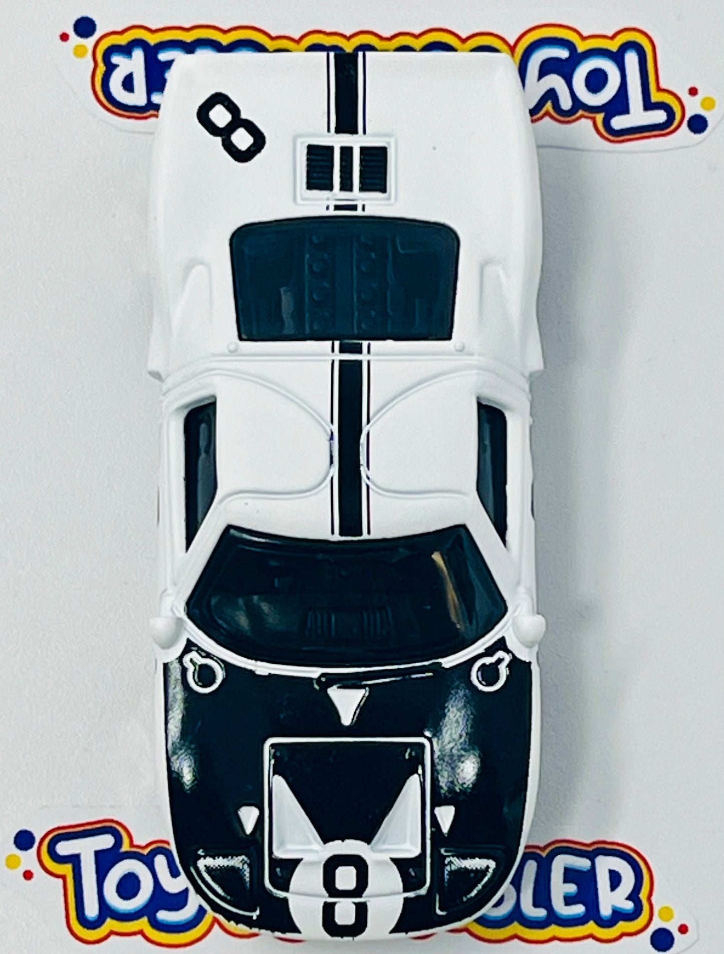 Hot Wheels Ford GT40 Black & White Factory Fresh 12/250