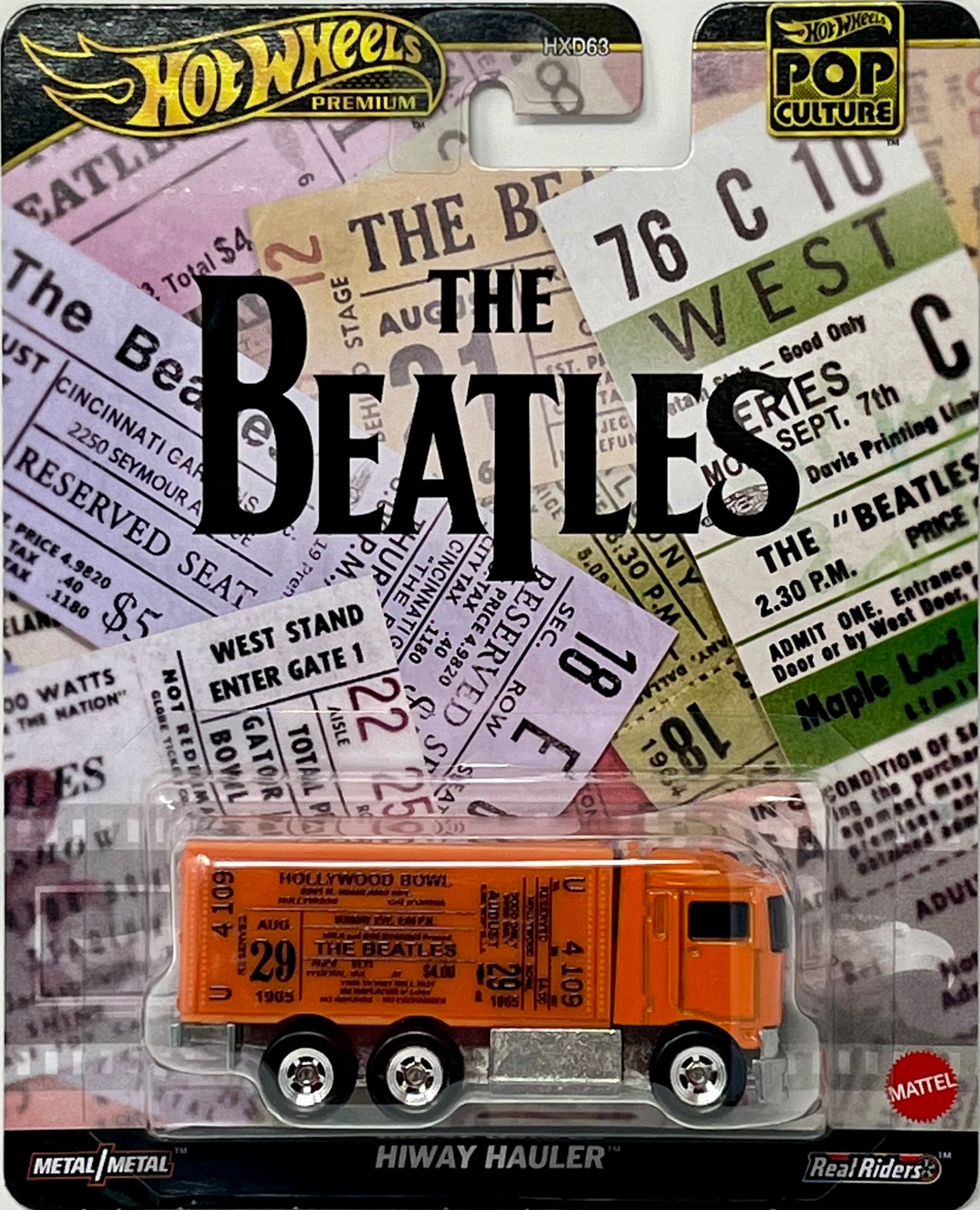2024 Hot Wheels Premium Pop Culture The Beatles Hiway Hauler 1:64