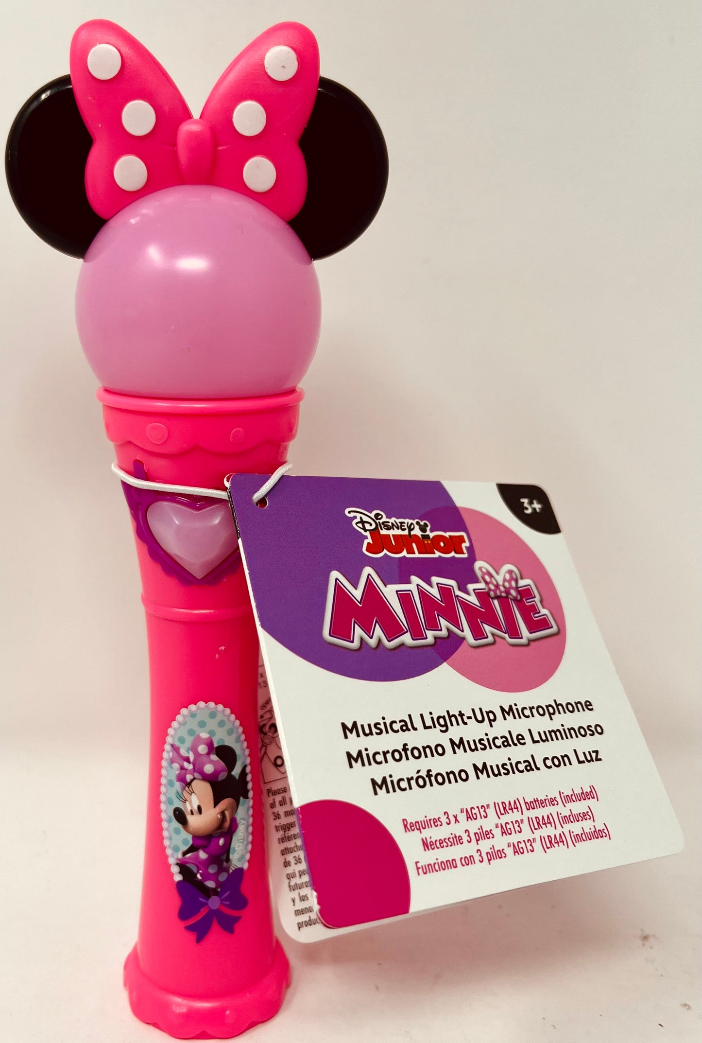 Minnie Mouse Sounds Musical Lights Up Microphone “Minnie’s Boutique”