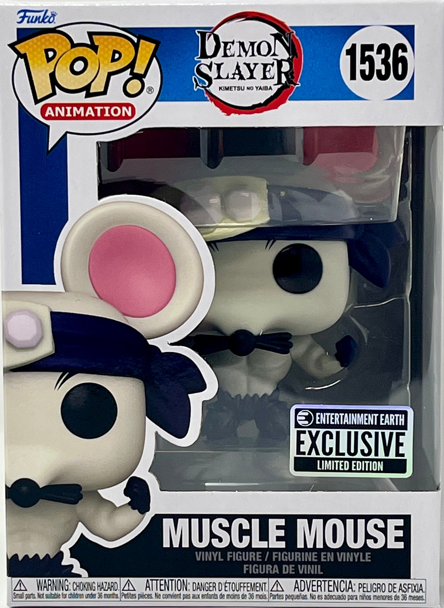 Funko Pop! #1536 Demon Slayer Kimetsu no Yaiba Muscle Mouse EE Exclusive