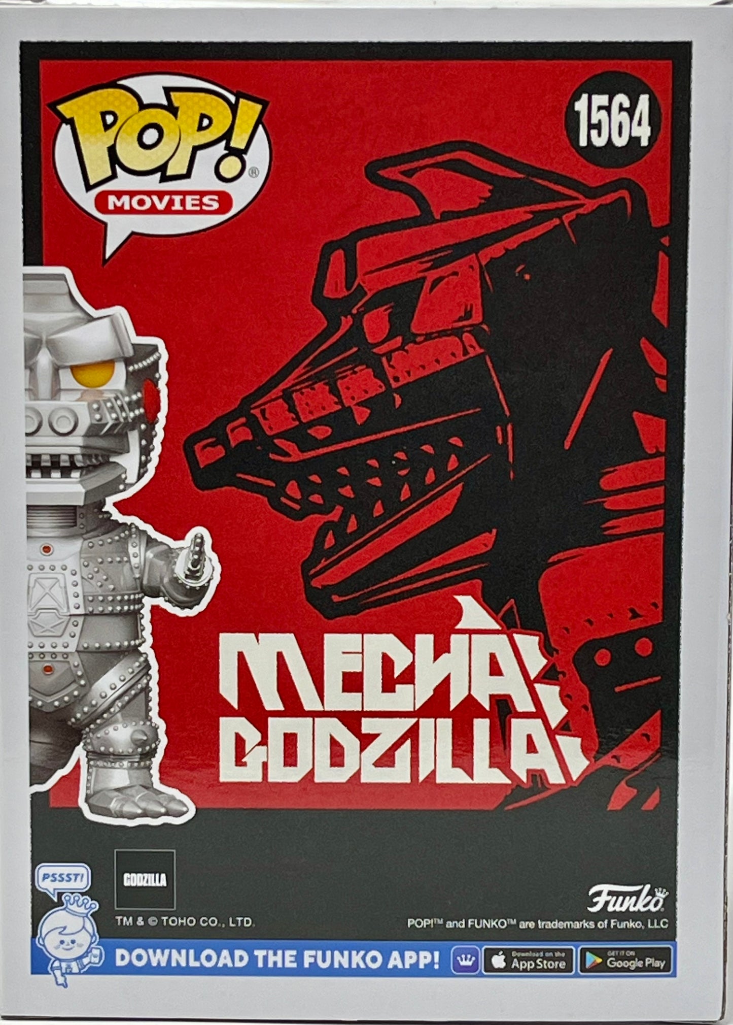 Funko Pop! Godzilla Mechagodzilla Funko Pop! Vinyl Figure #1564 EE Exclusive
