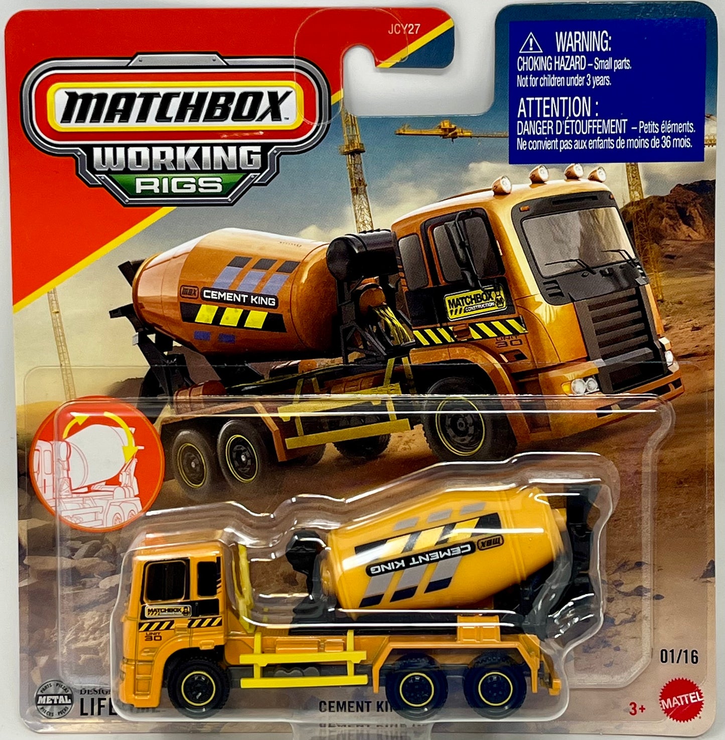 Matchbox Working Rigs Cement King HD Unit 30 1/16