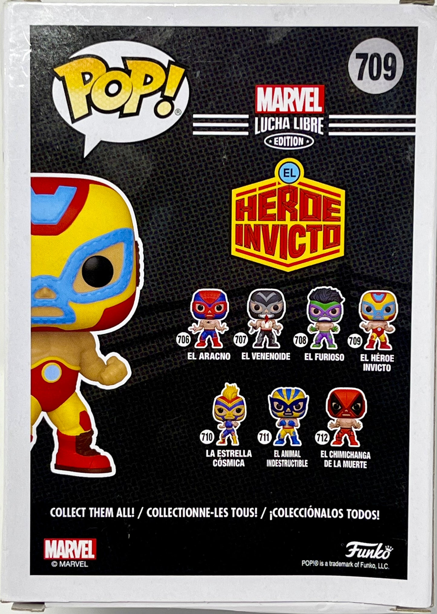 Funko Pop! Marvel Lucha Libre Edition: El Heroe Invicto #709