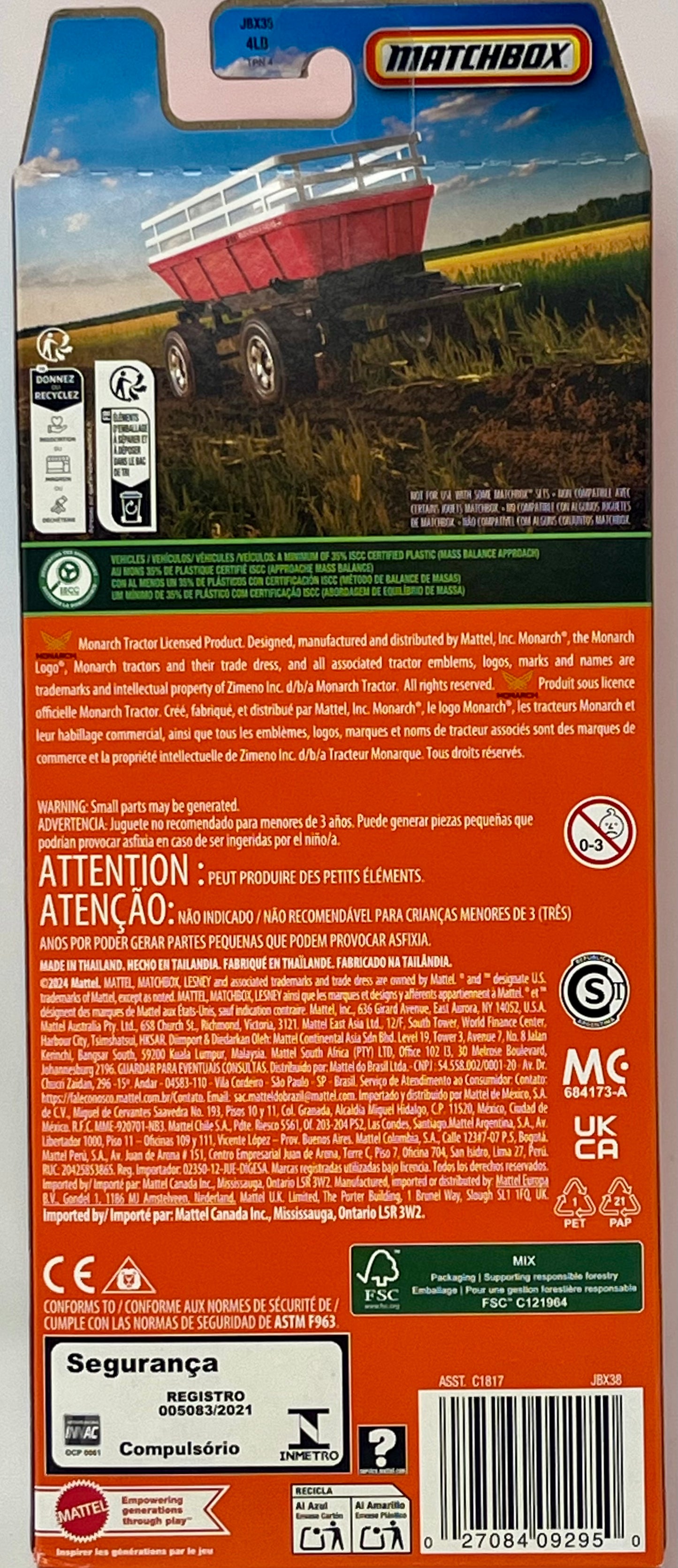 Matchbox MBX Countryside IV 5 Pack