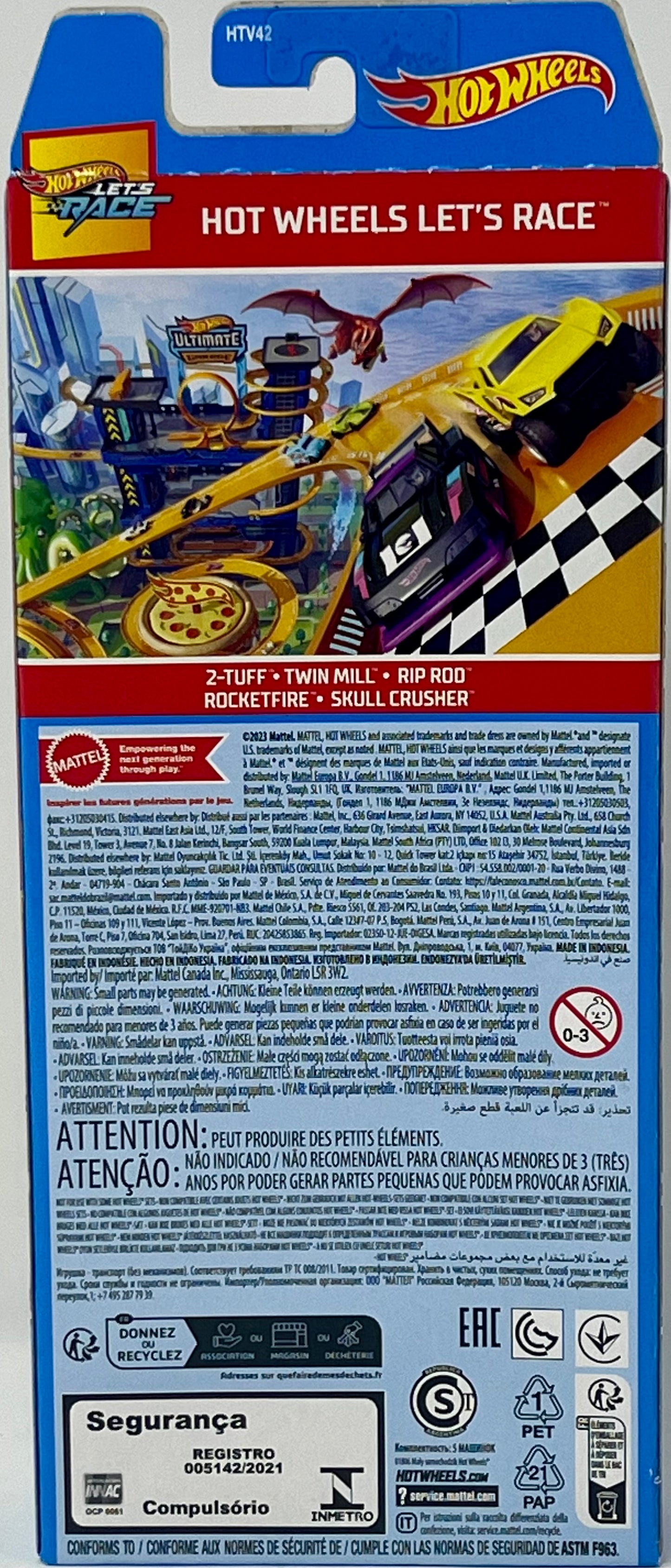 Hot Wheels NETFLIX Let's Race 5 Pack