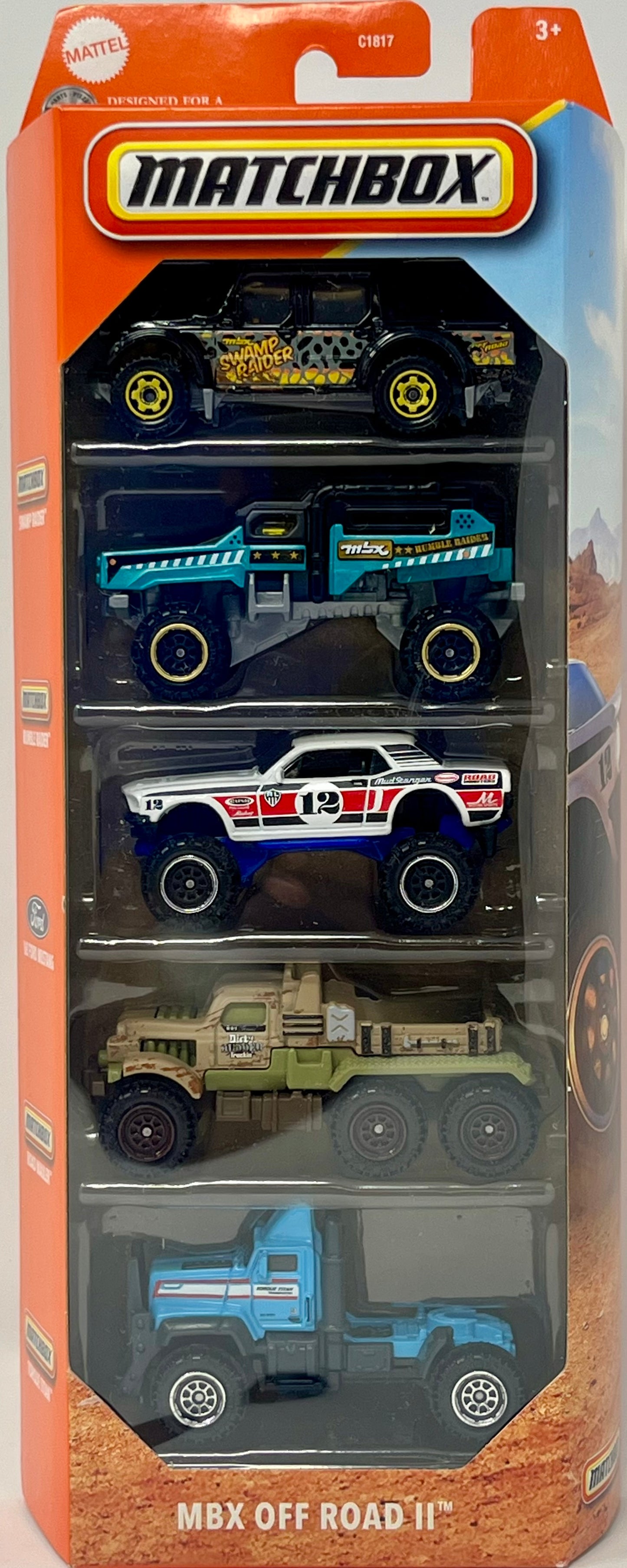 Matchbox MBX Off Road ll 5 Pack Swamp Raider