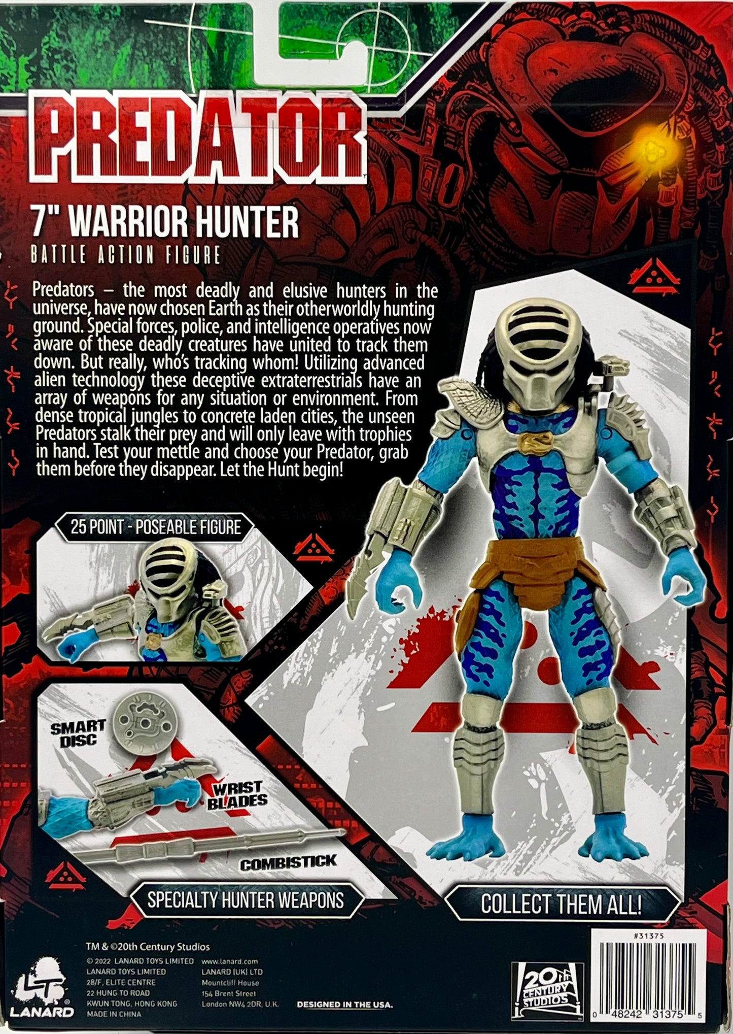 Warrior Hunter Predator Blue 2022 2nd Series Collection