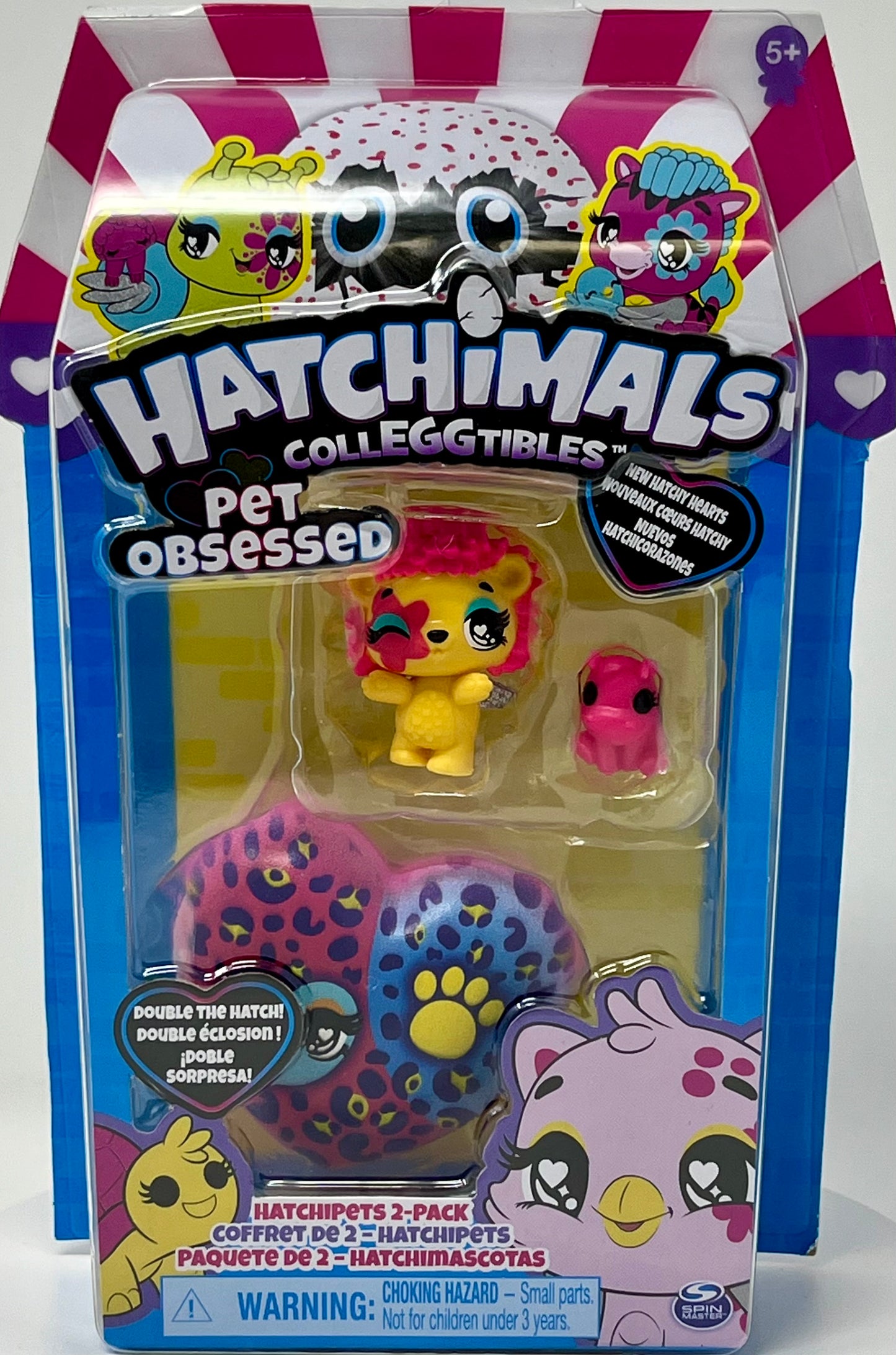 Hatchimals CollEGGtibles Yellow Leoriole & Hippo