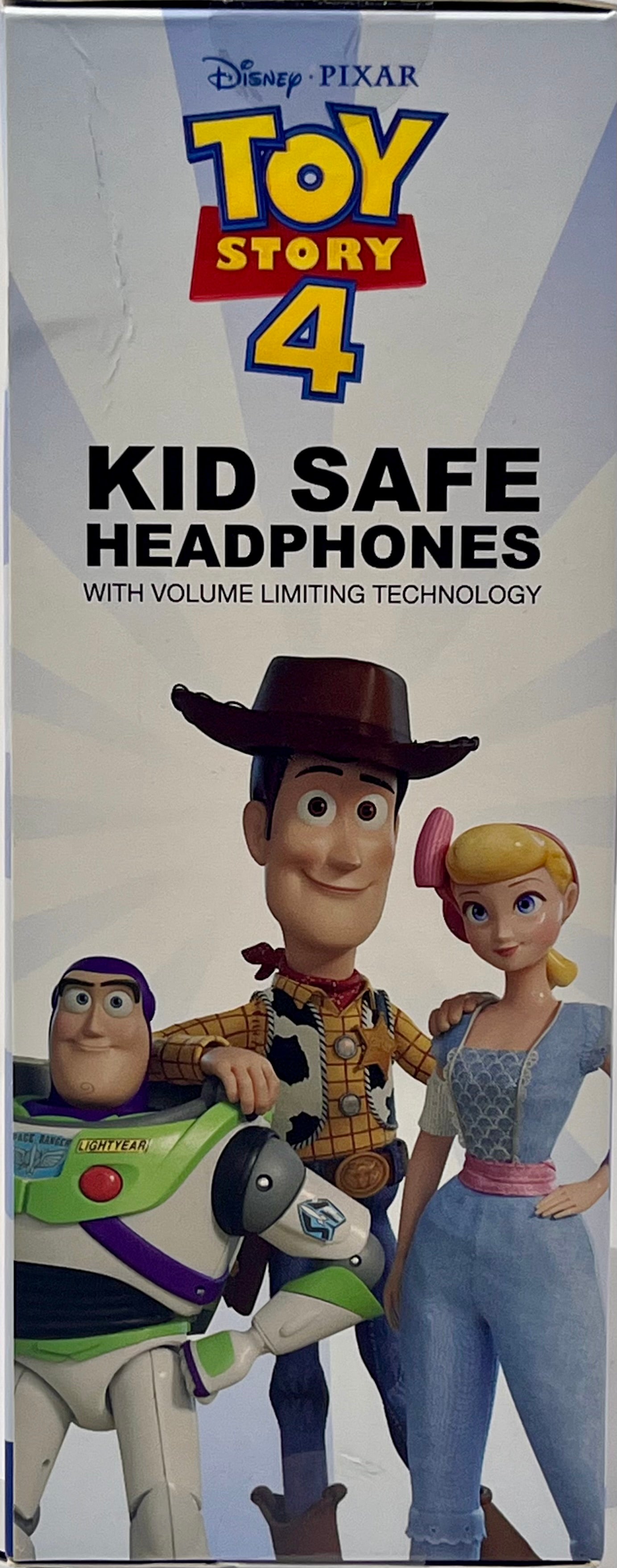Disney TOY STORY 4 Kid Safe Headphones! Built-In Volume Limiting Technology!