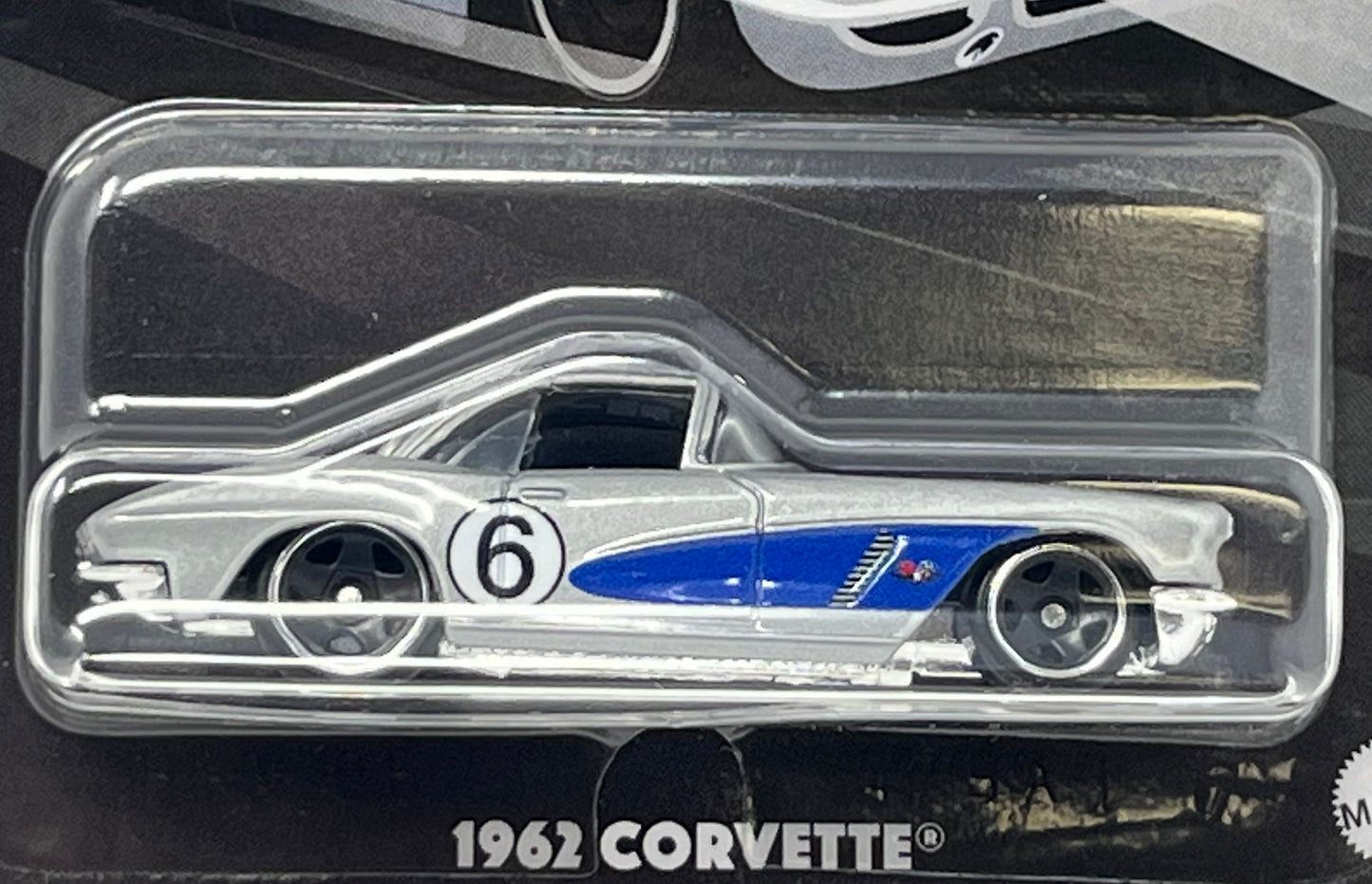 Hot Wheels 1962 Corvette Vintage Racing Club 2024 with Protector
