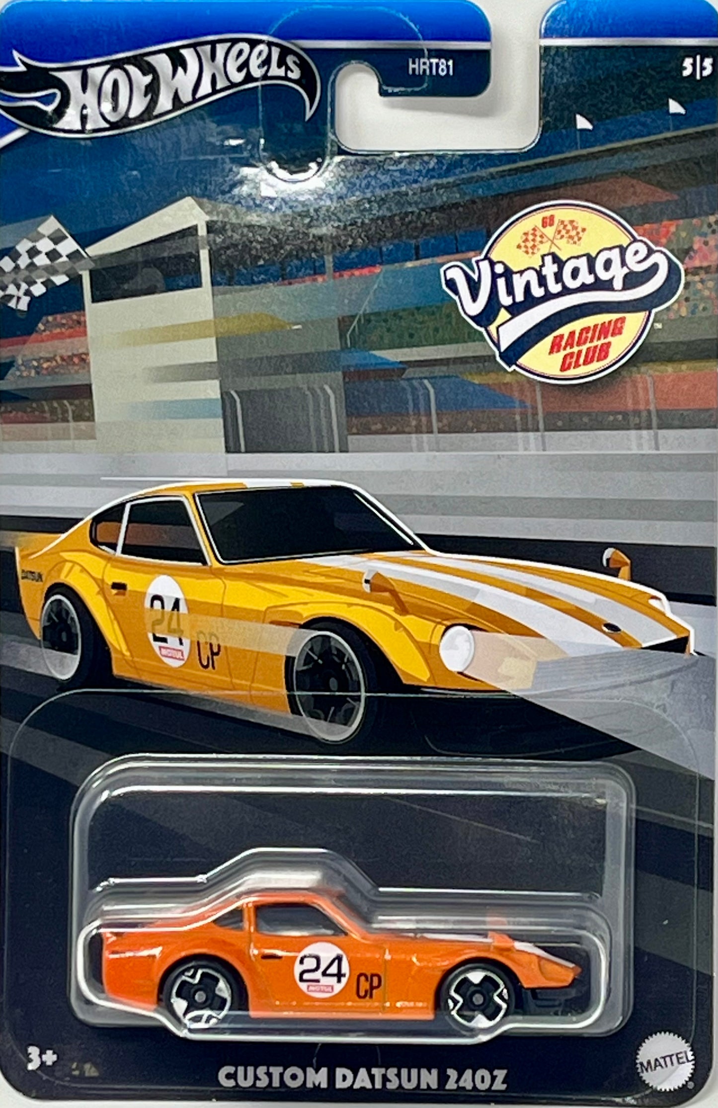 Hot Wheels Custom Datsun 240Z Vintage Racing Club 5/5