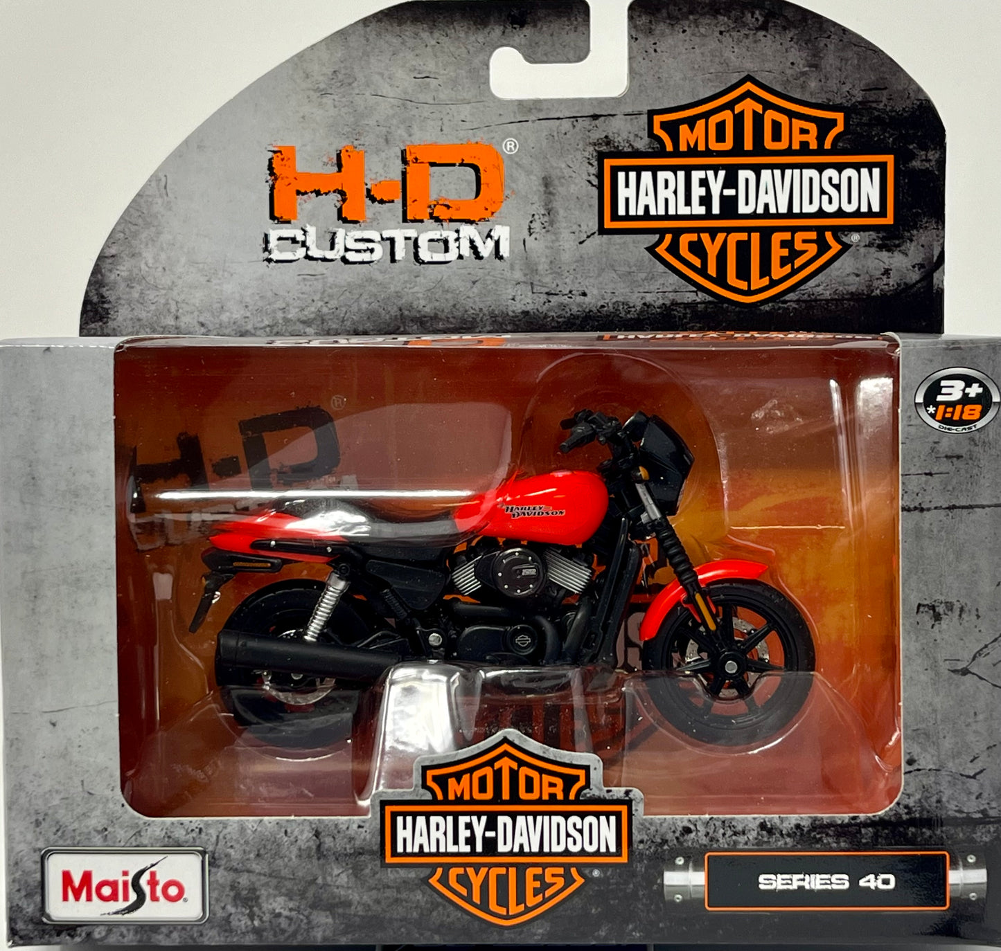 Maisto Motorcycles Harley-Davidson 2015 Red Street 750 Motorcycle