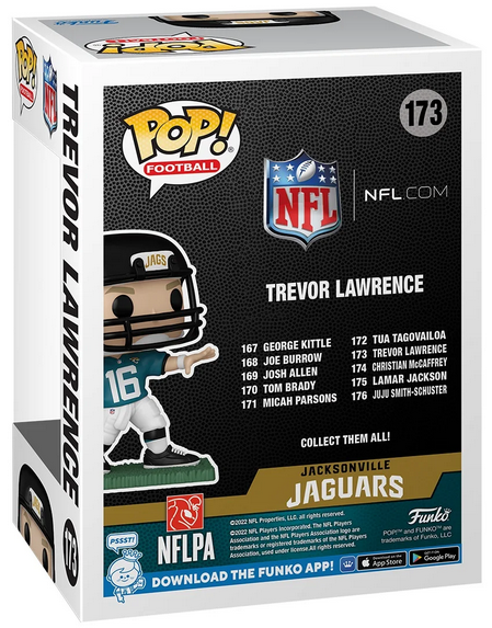 Funko Pop! NFL: Jacksonville Jaguars - Trevor Lawrence Vinyl Figure