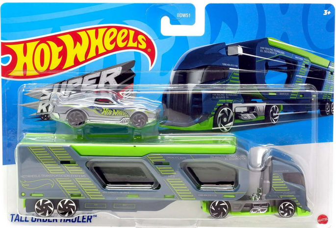 Hot Wheels Super Rigs Tall Order Hauler