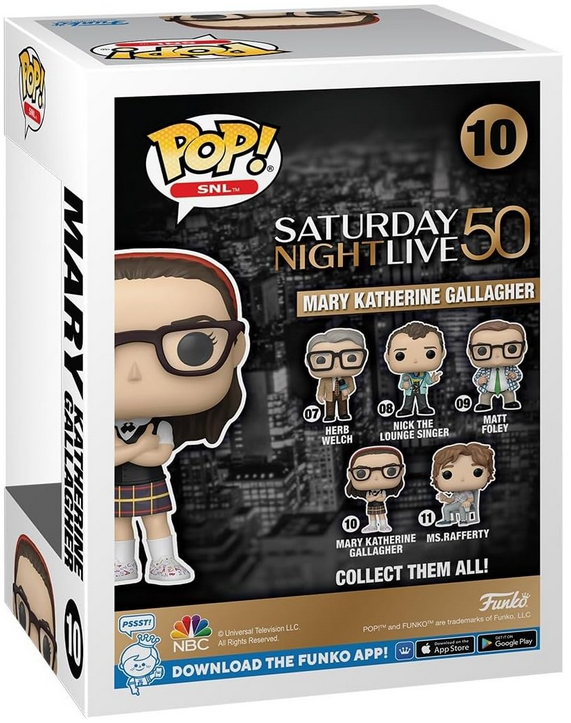 Funko Pop! SNL: Saturday Night Live 50th Anniversary - Mary Katherine Gallagher Super Star with Protector