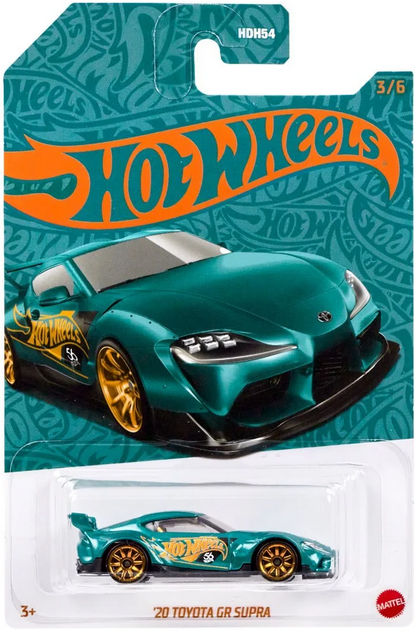 Hot Wheels Toyota GR Supra Turquoise & Copper