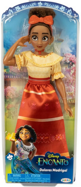 Disney Encanto Dolores Madrigal 11" Fashion Doll with Iconic Accessories