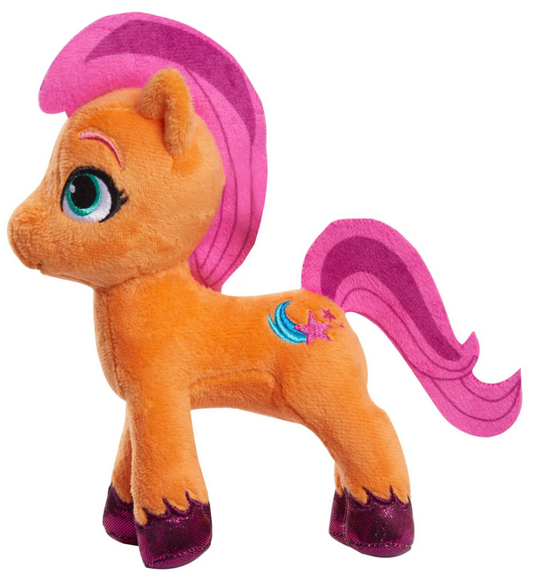 My Little Pony 7-Inch Sunny Starscout Small Plush, Stuffed Animal, Horse Baby and Toddler Toys