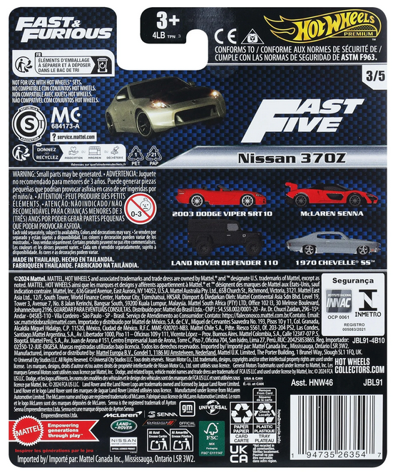 Hot Wheels Car Culture Circuit Legends 2023 Nissan Z Forsberg Real Riders