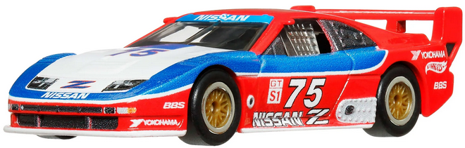 Hot Wheels Team Transport Nissan Euro Hauler and '94 300 ZX GTS, 1:64 Scale