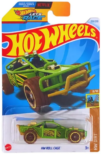 Hot Wheels Green Roll Cage 233/250 HW Dirt 8/10