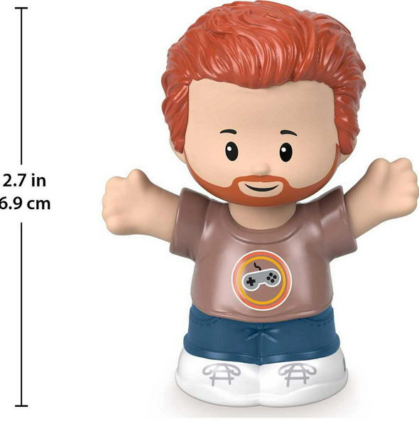 Little People Gamer Fisher Price Lp Single Shirt Action Figure