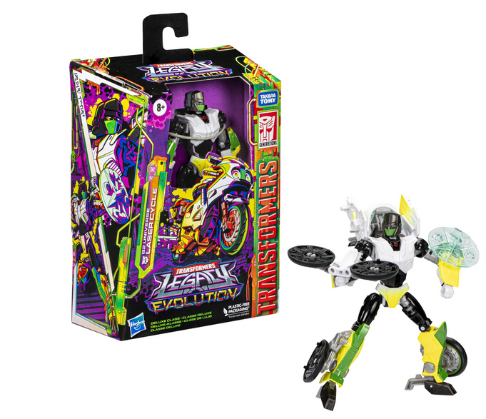 Transformers Legacy Evolution G2 Universe Laser Cycle Kids Toy Action Figure