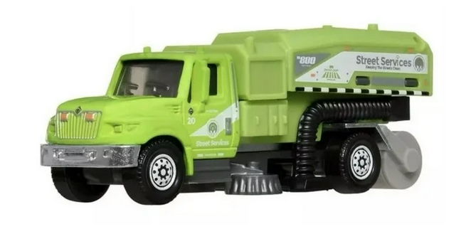 MATCHBOX INTERNATIONAL STREET CLEANER WORKING RIGS 2025