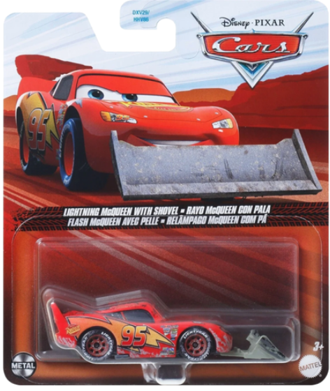 Disney Pixar Cars Lightning McQueen with Shovel
