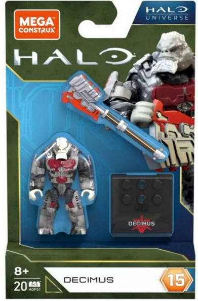 Halo Heroes Series 15 Decimus Mini Figure