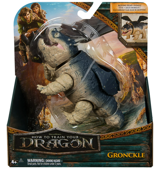Dreamworks Dragons How To Train Your Dragon, Gronckle, 5” Action Figure