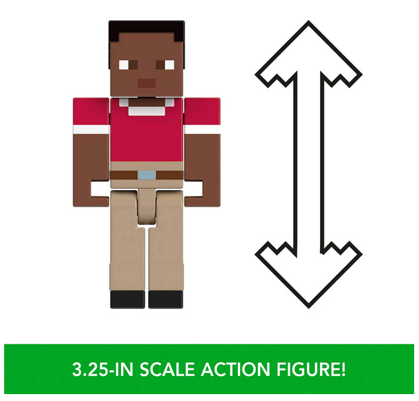 Minecraft Sailor Zuri Action Figures & Accessories 2-Pack, 3.25-inch Scale Collectible Sets