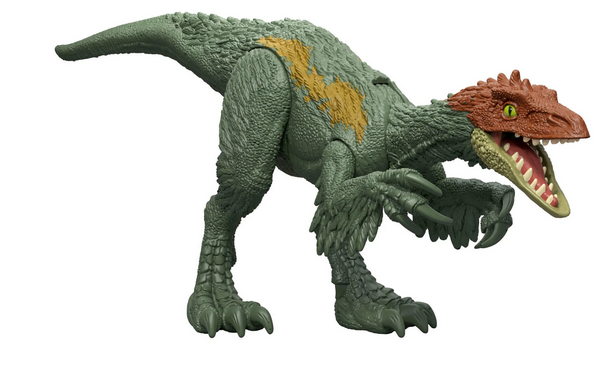 Jurassic World Rebirth Frenzy Pack Archaeornithomimus Dinosaur Figure, Authentic Toy, Digital Play