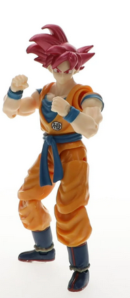 Dragon Ball Evolve 5" Action Figure Super Saiyan God Goku Exclusive