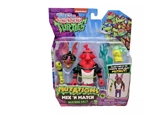 Teenage Mutant Ninja Turtles Mutations Mix N Match Mustang Sally Figure