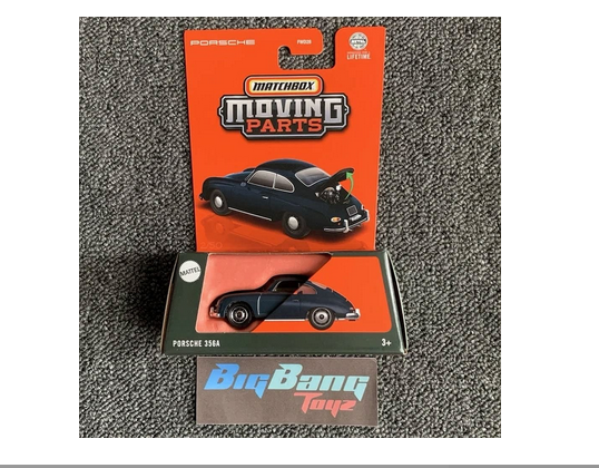 Matchbox Porsche 356A Blue #2 Moving Parts 2025 Mix 4